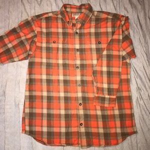 Orange/Brown Duluth Flannel